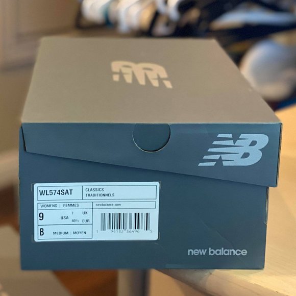 New Balance 574 Sneakers Women's Shoes WL574SAT - Picture 13 of 16